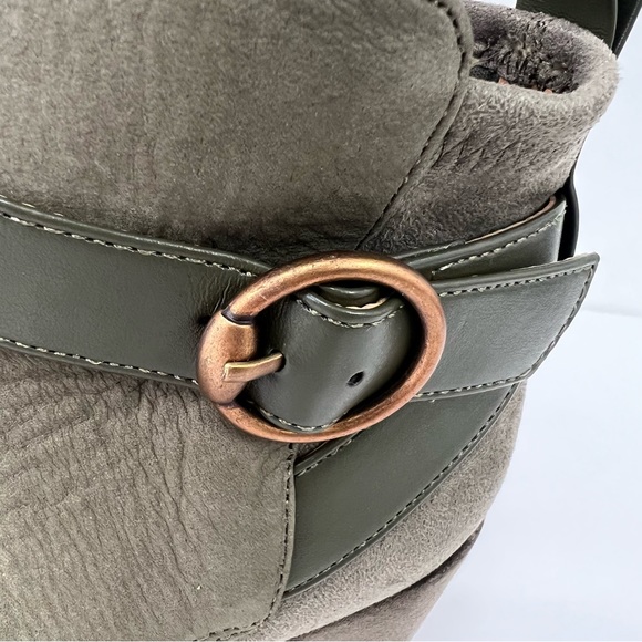 Vionic Tenley Women's Mid Shaft Ankle Boot Olive 6.5 - Picture 2 of 6